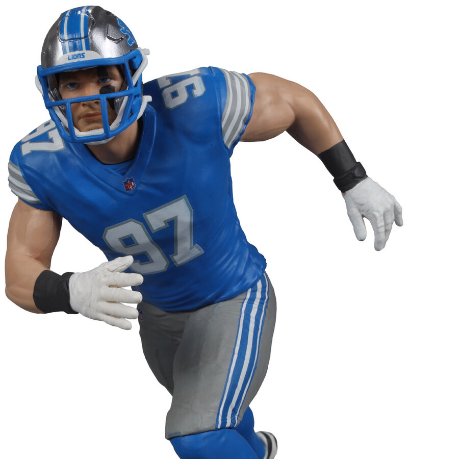 figurine nfl 7 pouces daidan hutchinson detroit lions - sélection sportive mcfarlane