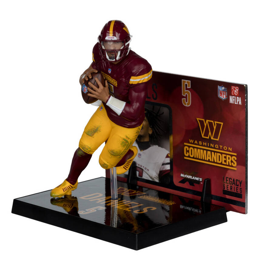 figurine jayden daniels washington commanders nfl 7 - sélection sportive mcfarlane