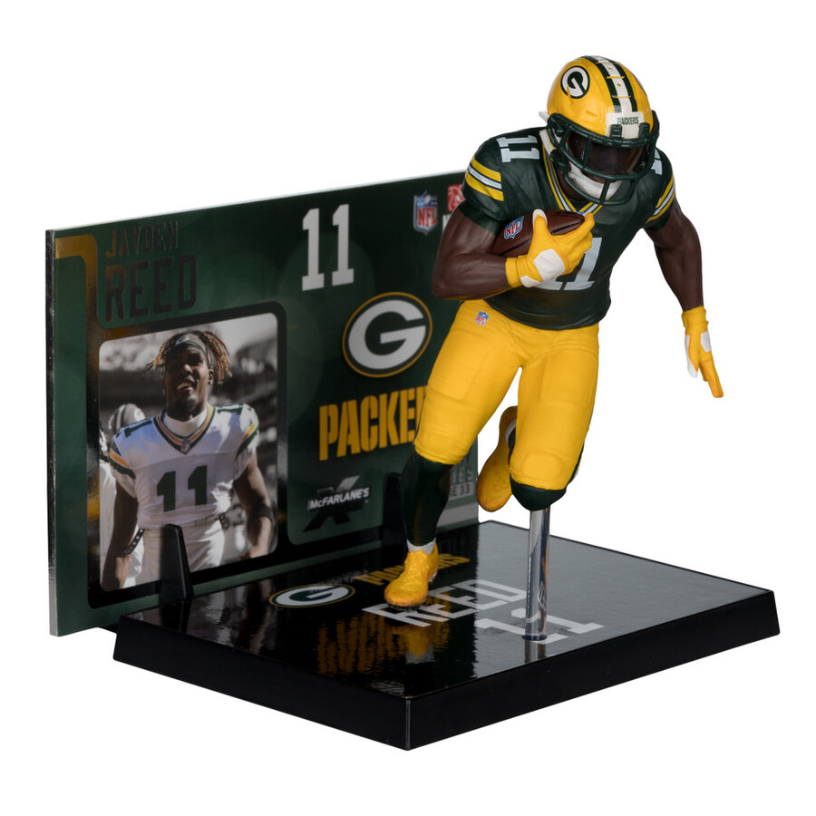 figurine jayden reed green bay packers nfl 7 - sélection sportive mcfarlane