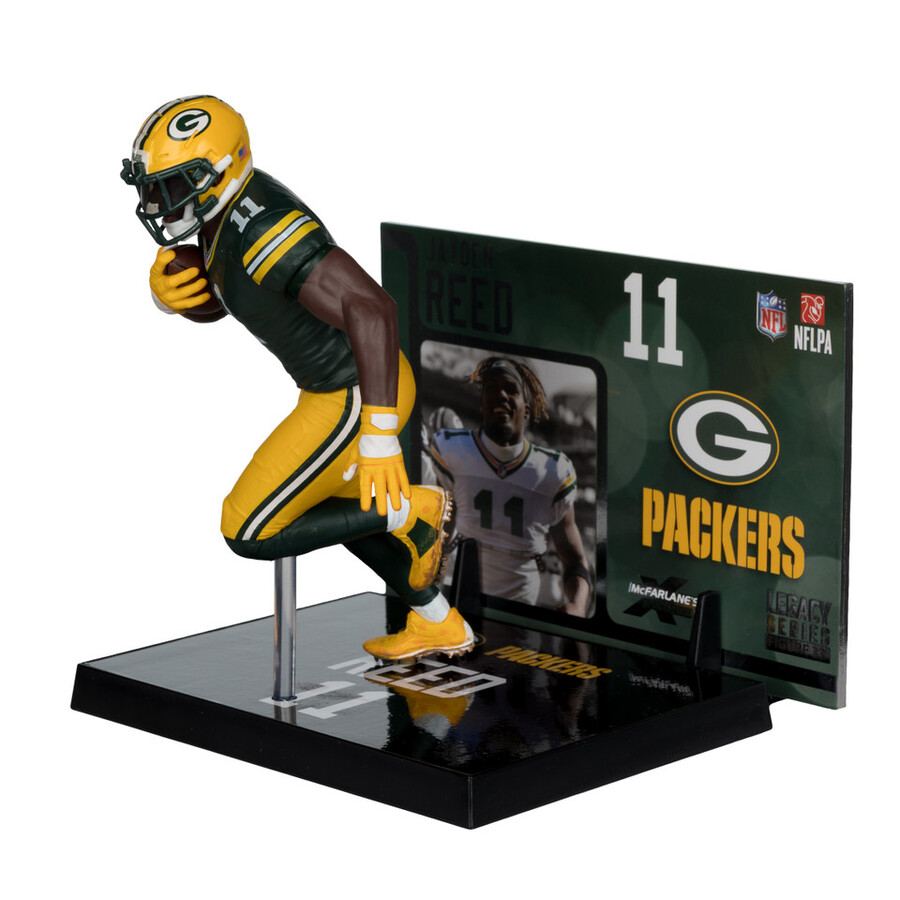 figurine jayden reed green bay packers nfl 7 - sélection sportive mcfarlane