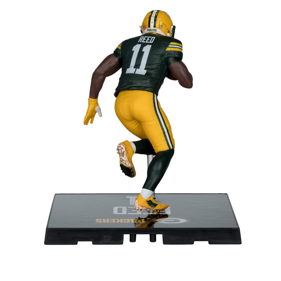figurine jayden reed green bay packers nfl 7 - sélection sportive mcfarlane