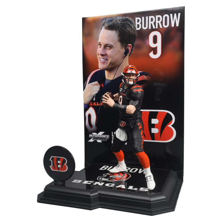 figurine joe burrow cincinnati bengals nfl 7 mcfarlanes sportspicks
