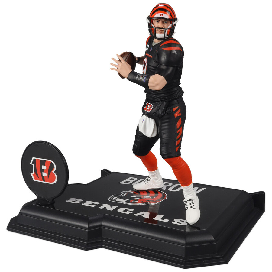 figurine joe burrow cincinnati bengals nfl 7 mcfarlanes sportspicks