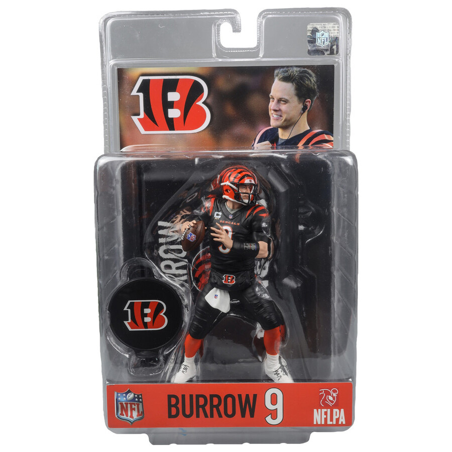 figurine joe burrow cincinnati bengals nfl 7 mcfarlanes sportspicks