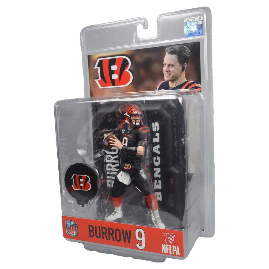 figurine joe burrow cincinnati bengals nfl 7 mcfarlanes sportspicks