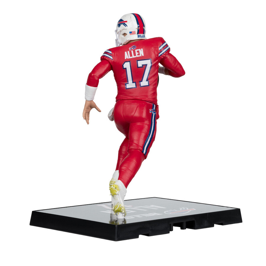 josh allen avec maillot color rush rouge buffalo bills boîte scellée dusine nfl 6