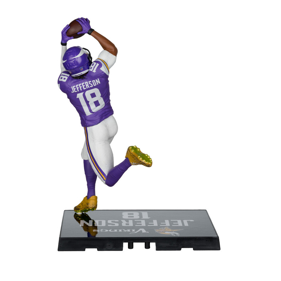 figurine justin jefferson vikings du minnesota nfl 7 pouces - sélection sportive mcfarlane