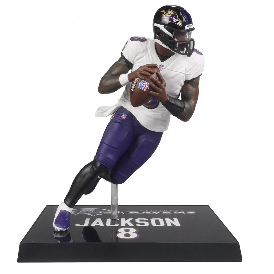 figurine lamar jackson baltimore ravens nfl 7 pouces - sélection sportive mcfarlane