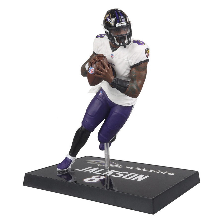 figurine lamar jackson baltimore ravens nfl 7 pouces - sélection sportive mcfarlane