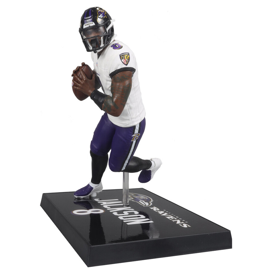 figurine lamar jackson baltimore ravens nfl 7 pouces - sélection sportive mcfarlane