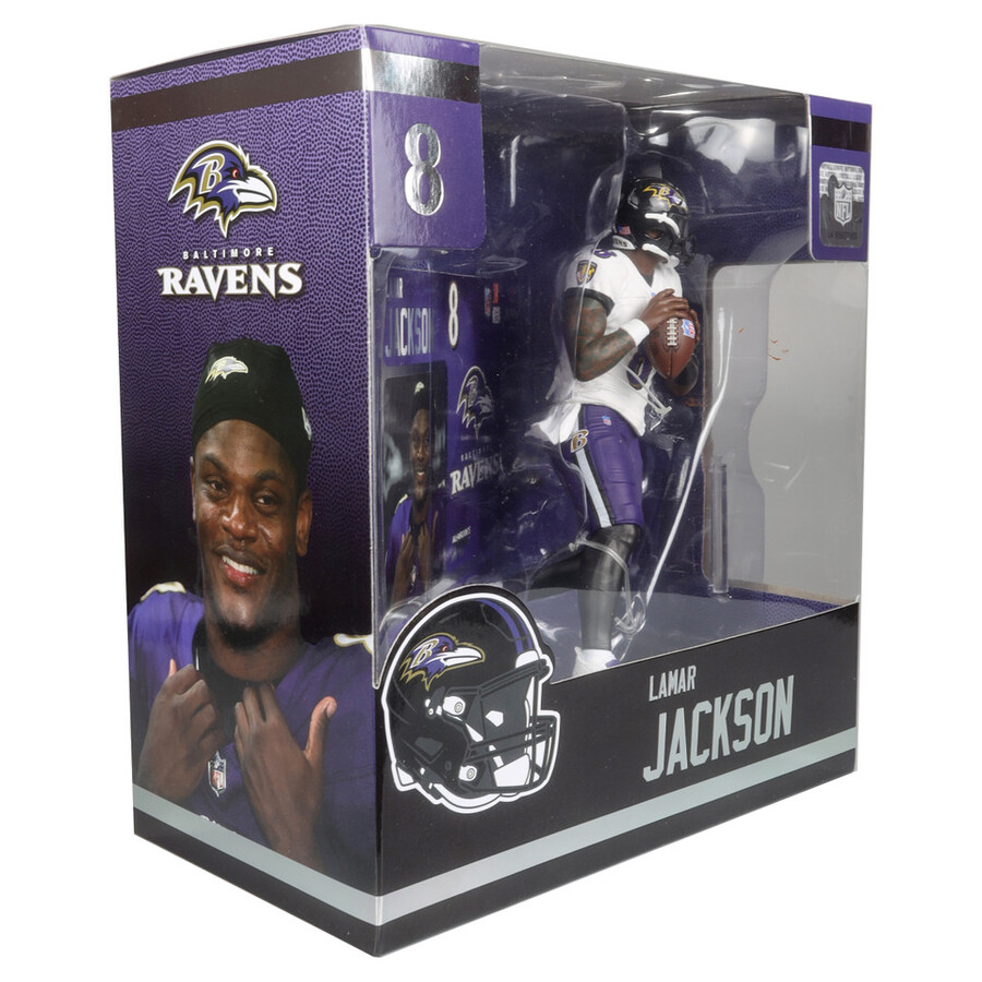 figurine lamar jackson baltimore ravens nfl 7 pouces - sélection sportive mcfarlane