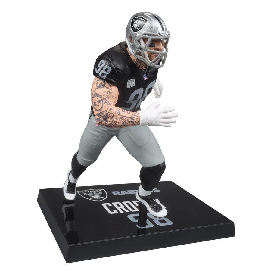 maxx crosby las vegas raiders nfl boîte scellée dusine 6 avec chase