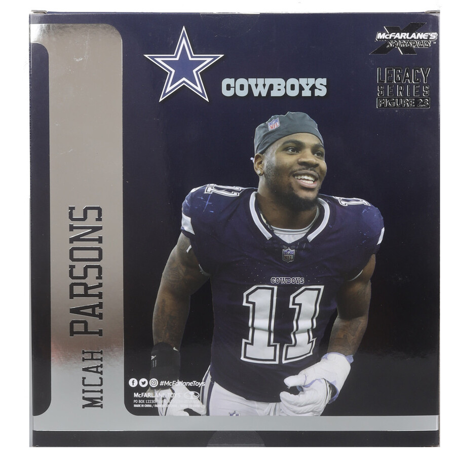 figurine micah parsons dallas cowboys nfl 7 - sélection sportive mcfarlane