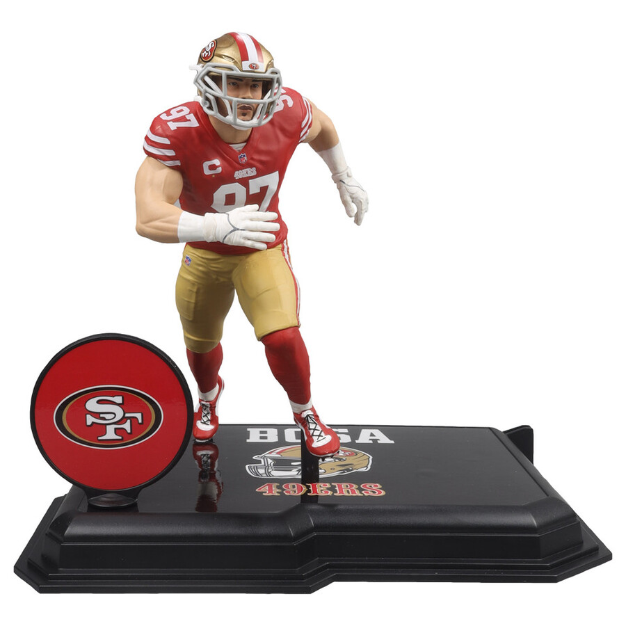 figurine nick bosa 49ers de san francisco nfl 7 pouces - sélection sportive mcfarlane