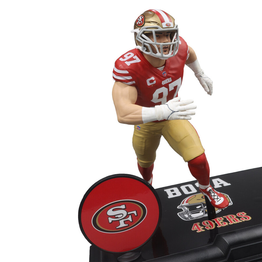 figurine nick bosa 49ers de san francisco nfl 7 pouces - sélection sportive mcfarlane