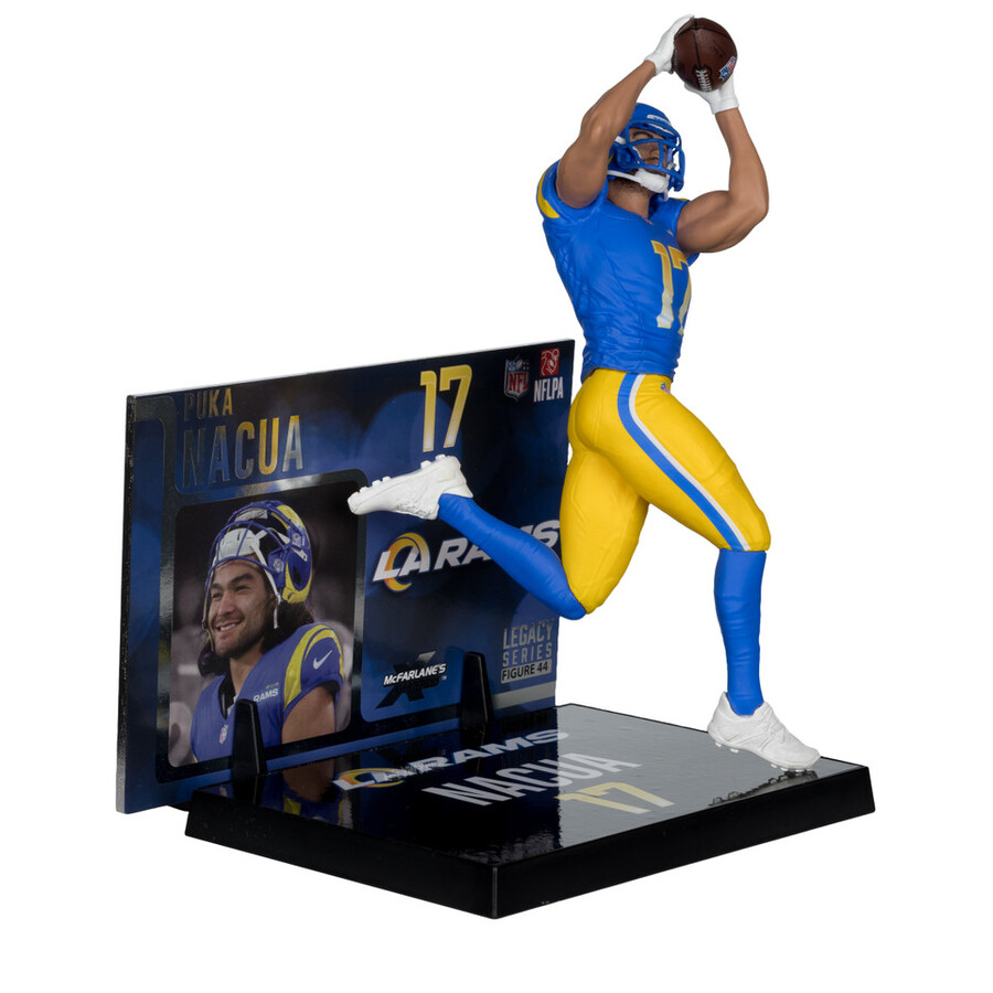 figurine puka nacua los angeles rams nfl 7 - sélections sportives mcfarlane