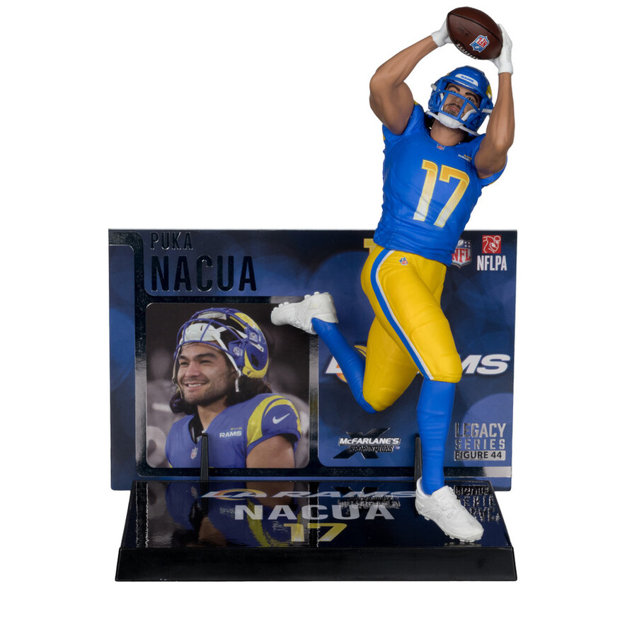 figurine puka nacua los angeles rams nfl 7 - sélections sportives mcfarlane