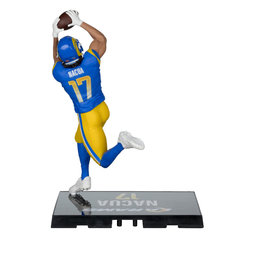 figurine puka nacua los angeles rams nfl 7 - sélections sportives mcfarlane
