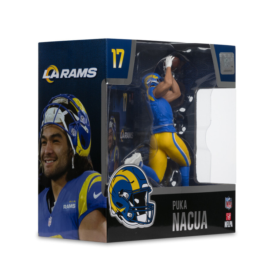 figurine puka nacua los angeles rams nfl 7 - sélections sportives mcfarlane