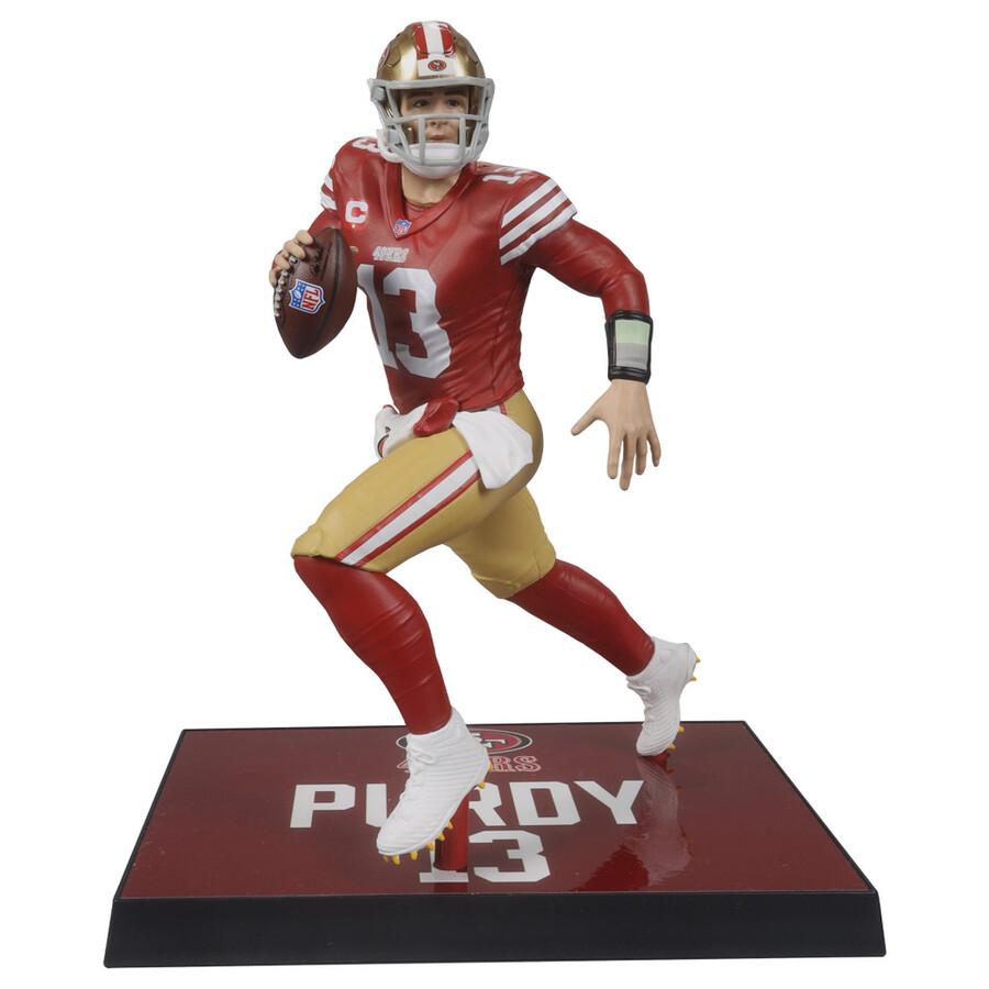 figurine brock purdy 49ers de san francisco nfl 7 pouces - sélection sportive mcfarlane