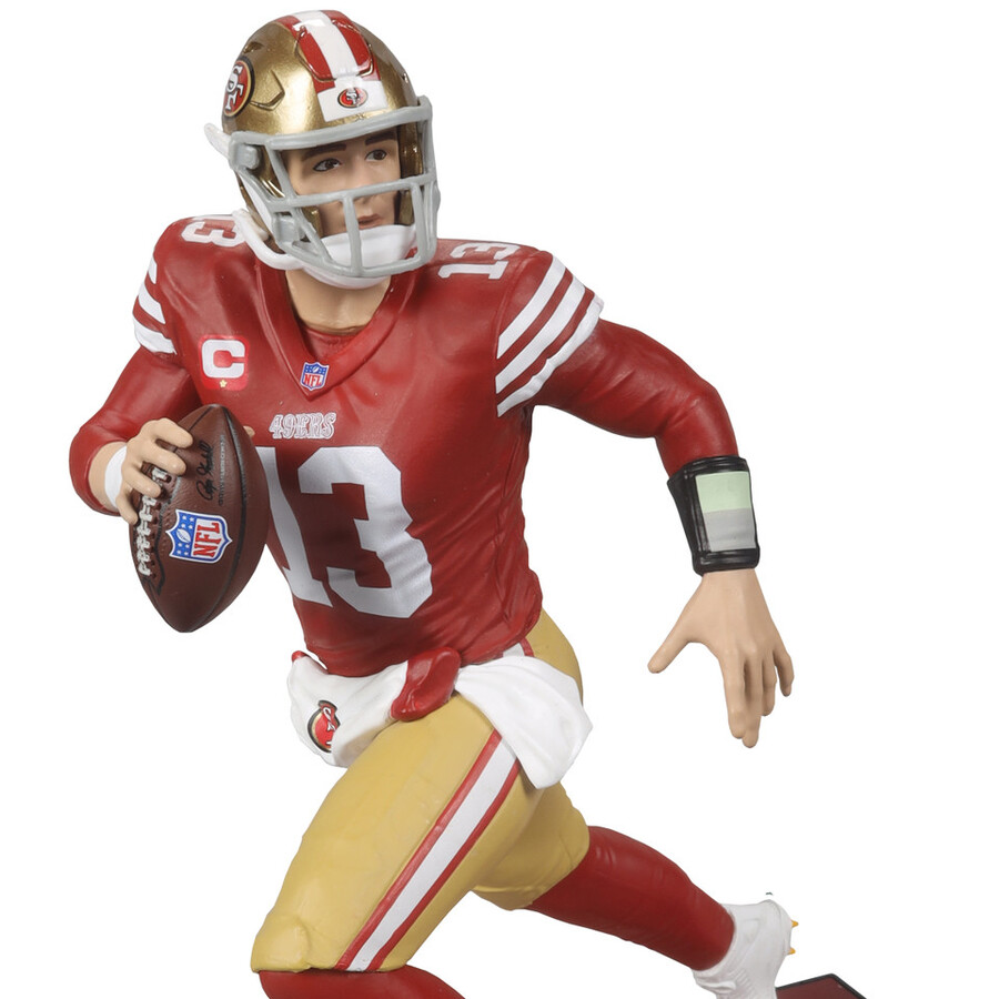 figurine brock purdy 49ers de san francisco nfl 7 pouces - sélection sportive mcfarlane