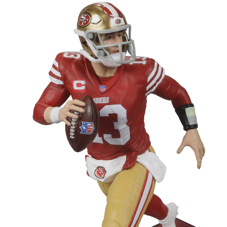 figurine brock purdy 49ers de san francisco nfl 7 pouces - sélection sportive mcfarlane