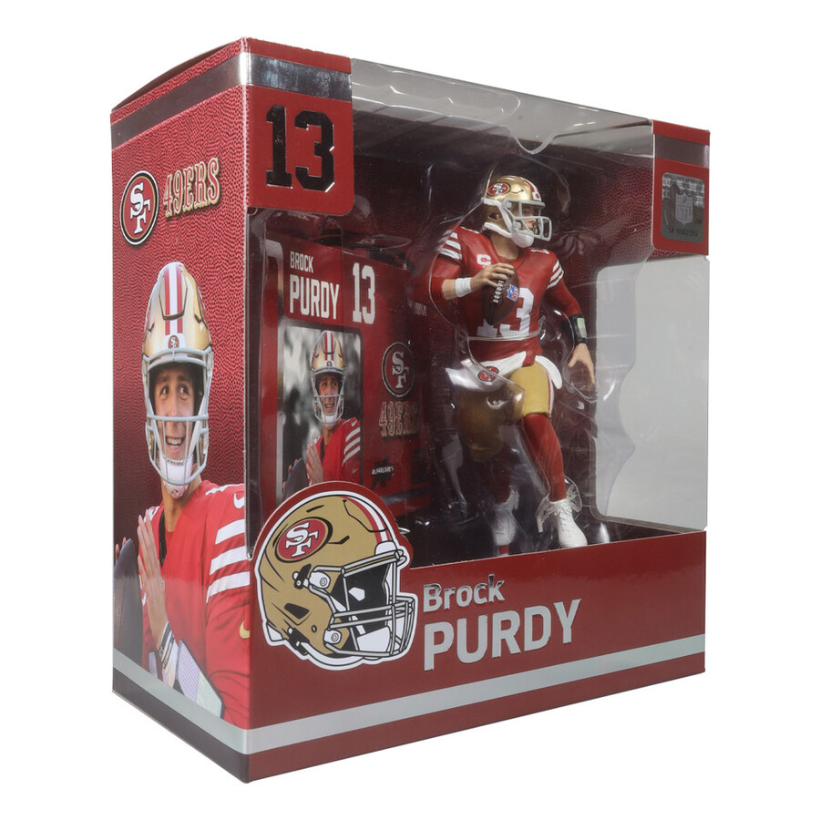 figurine brock purdy 49ers de san francisco nfl 7 pouces - sélection sportive mcfarlane