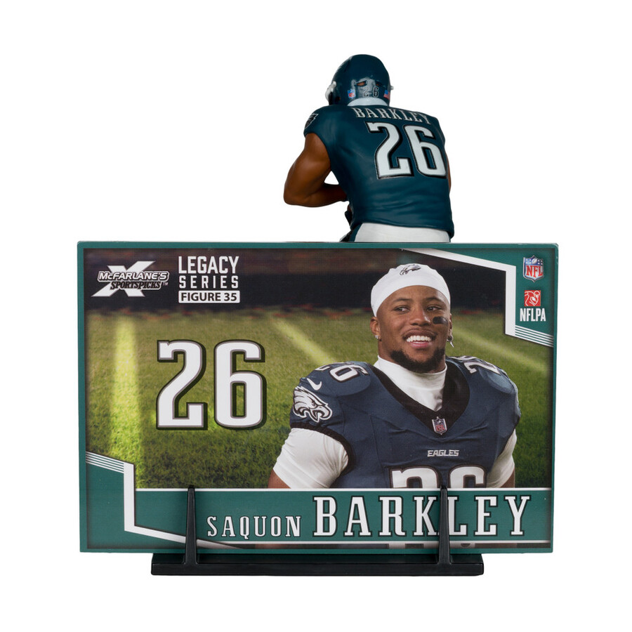 figurine saquon barkley philadelphia eagles nfl 7 pouces - sélection sportive mcfarlane