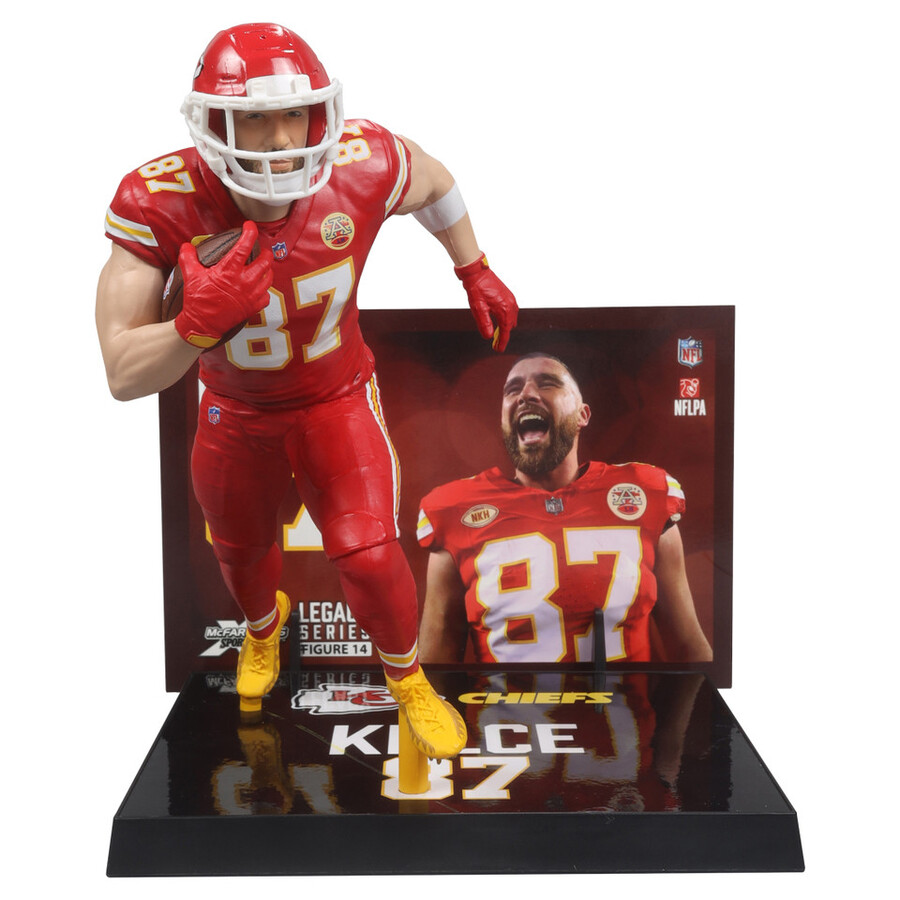 figurine travis kelce kansas city chiefs nfl 7 pouces - sélection sportive mcfarlane