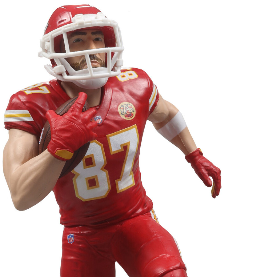 figurine travis kelce kansas city chiefs nfl 7 pouces - sélection sportive mcfarlane
