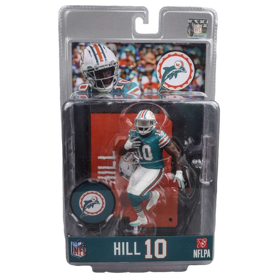 figurine tyreek hill miami dolphins nfl 7 - sélection sportive mcfarlane