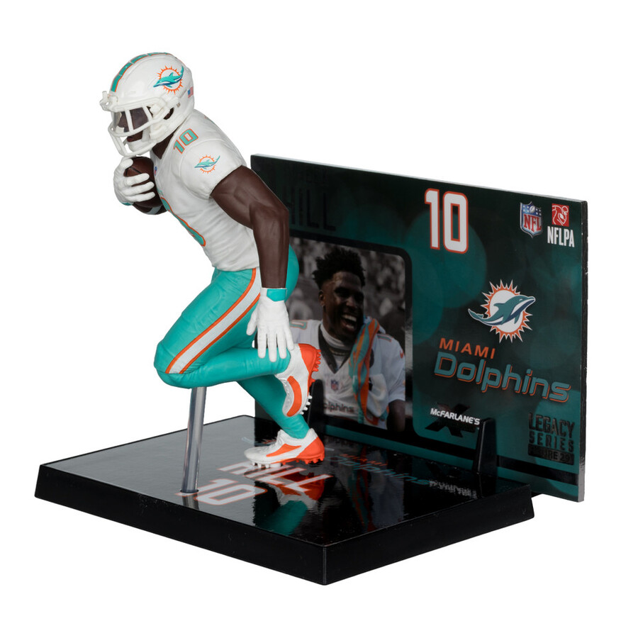figurine tyreek hill avec maillot alternatif miami dolphins nfl 7 pouces - mcfarlanes sportspicks