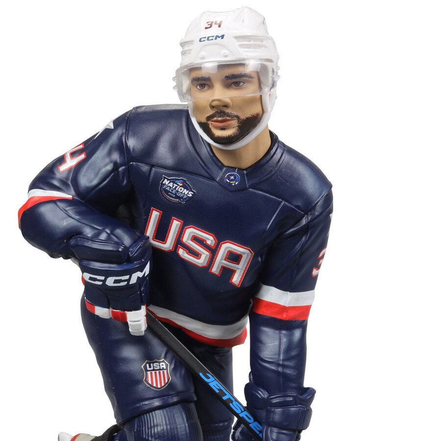 ensemble des 4 nations de la série nhl legacy n° 16-17 matthews et mcdavid 2 figurines de 18 cm