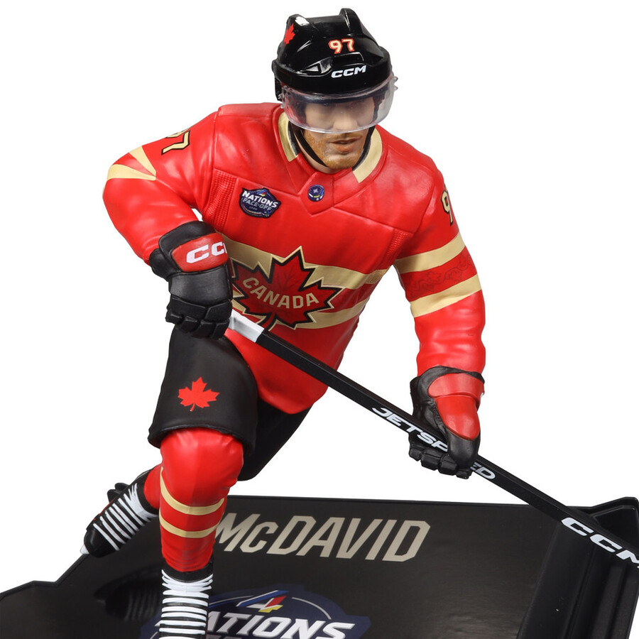 connor mcdavid Équipe canada 4 nations lnh boîte scellée dusine 6