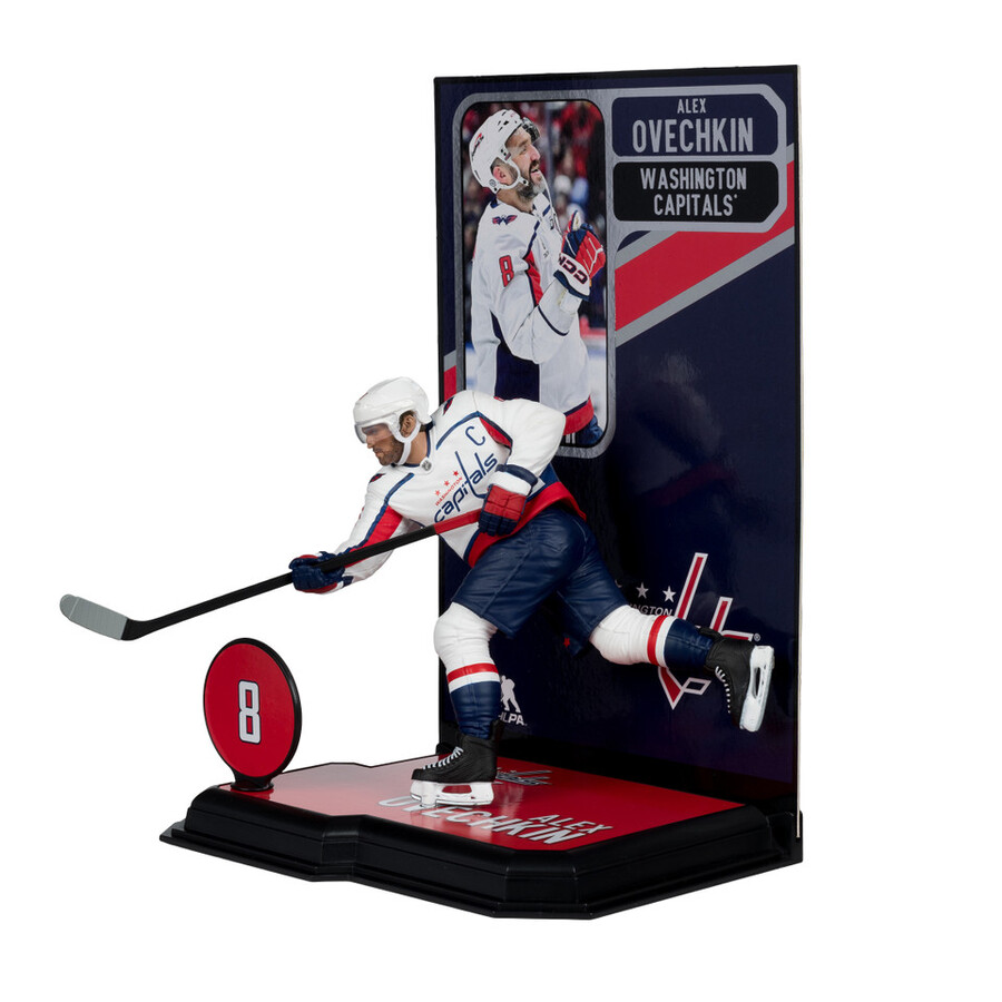 figurine alex ovechkin washington capitals new jersey nhl 7 - sélection mcfarlanes sportspicks