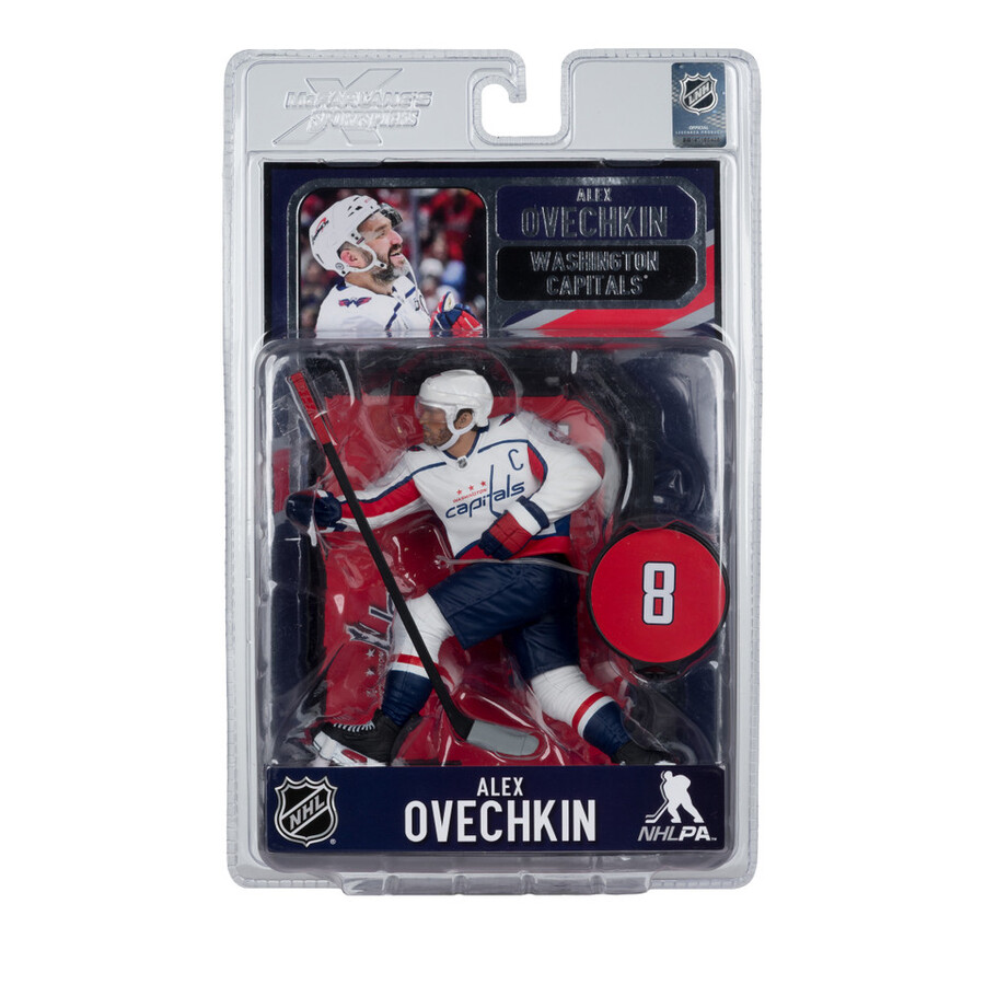 figurine alex ovechkin washington capitals new jersey nhl 7 - sélection mcfarlanes sportspicks