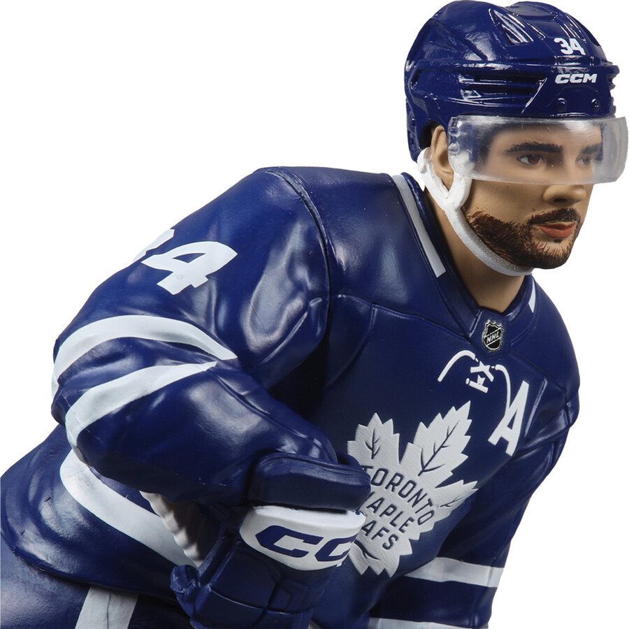 figurine auston matthews maple leafs de toronto lnh 7 pouces - sélection sportive mcfarlane