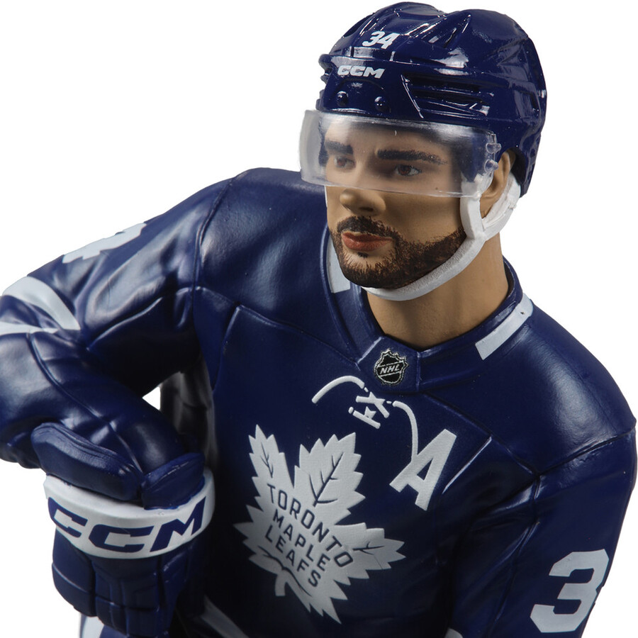 figurine auston matthews maple leafs de toronto lnh 7 pouces - sélection sportive mcfarlane