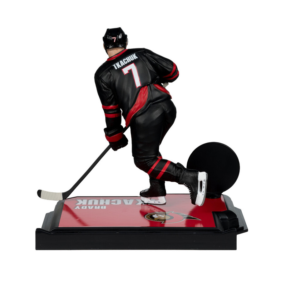 figurine brady tkachuk sénateurs dottawa lnh 7 pouces - sélection sportive mcfarlane