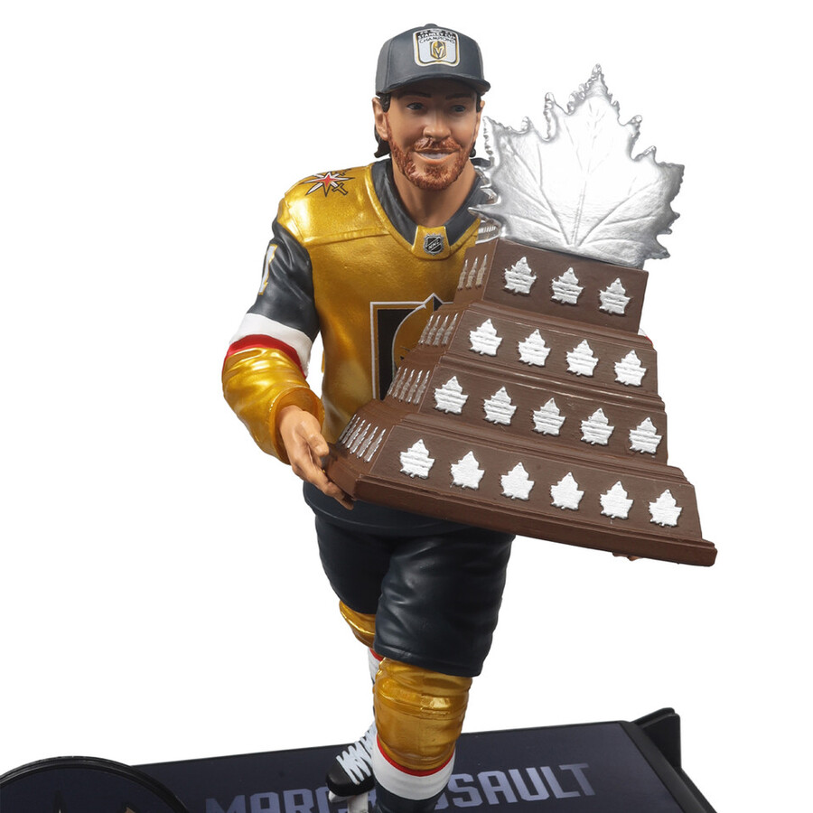 jonathan marchessault avec le trophée conn smyth et la coupe stanley boîte scellée dusine de la lnh 6