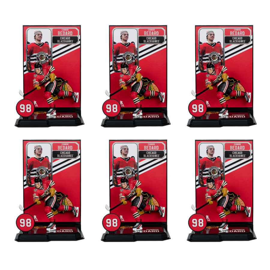 maillot de connor bedard blackhawks de chicago pour le classique hivernal sous blister scellé dusine de la lnh