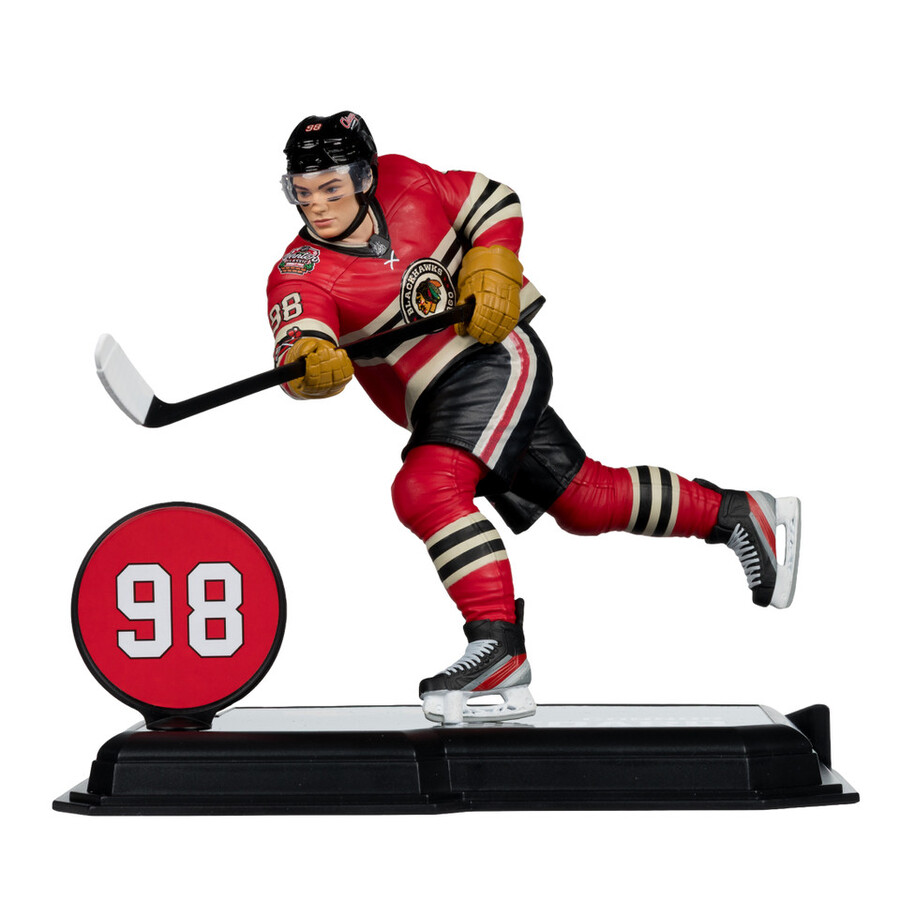 maillot de connor bedard blackhawks de chicago pour le classique hivernal sous blister scellé dusine de la lnh