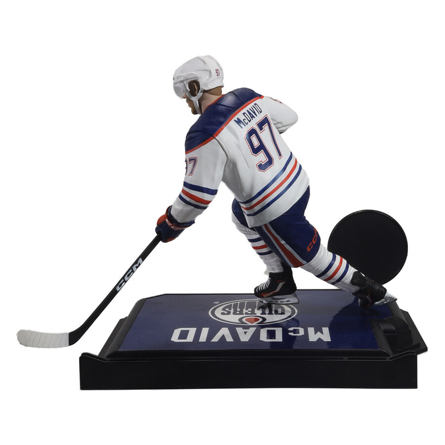 figurine connor mcdavid oilers dedmonton lnh 7 pouces - sélection sportive mcfarlane