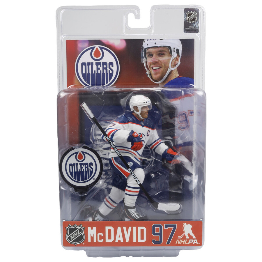 figurine connor mcdavid oilers dedmonton lnh 7 pouces - sélection sportive mcfarlane