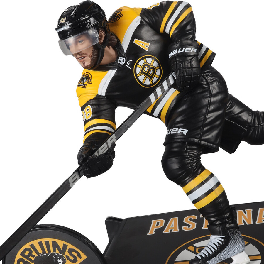 figurine david pastrnak bruins de boston lnh 7 pouces - sélection sportive mcfarlane
