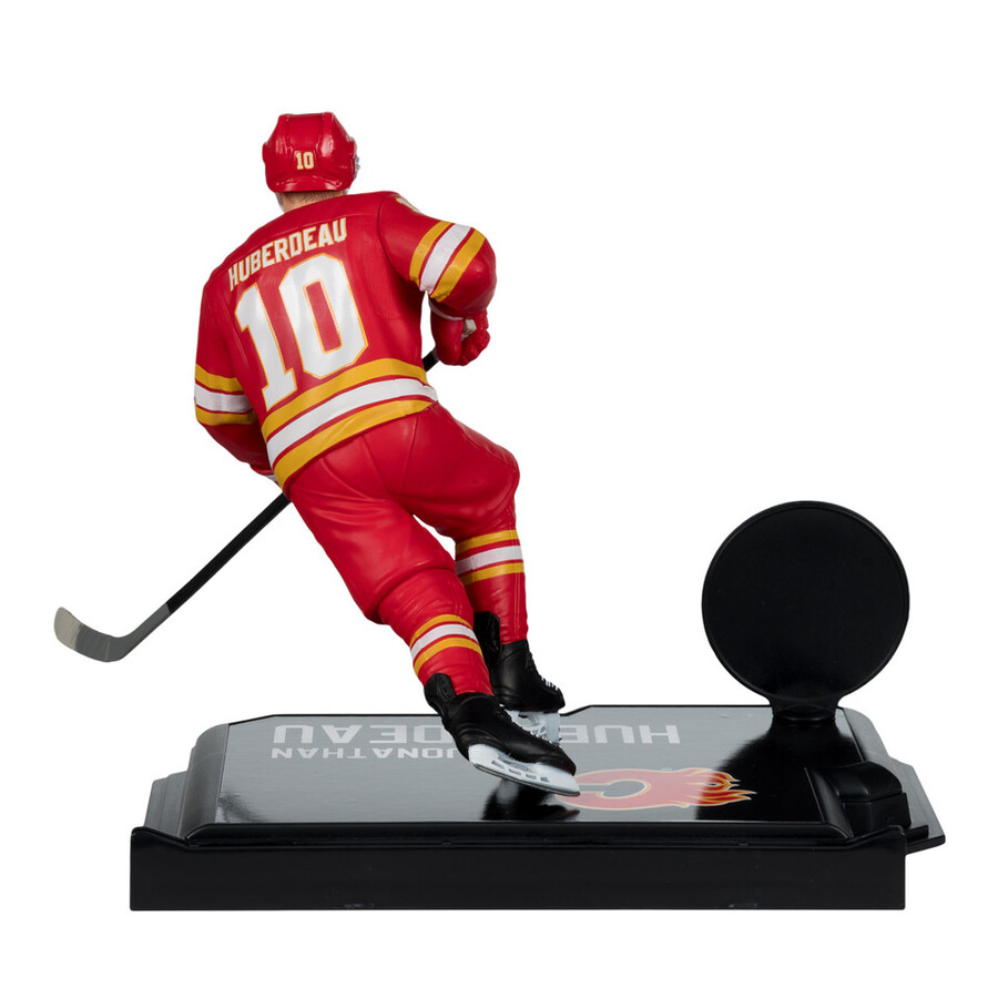 figurine jonathan huberdeau flames de calgary lnh 7 pouces - sélection sportive mcfarlane