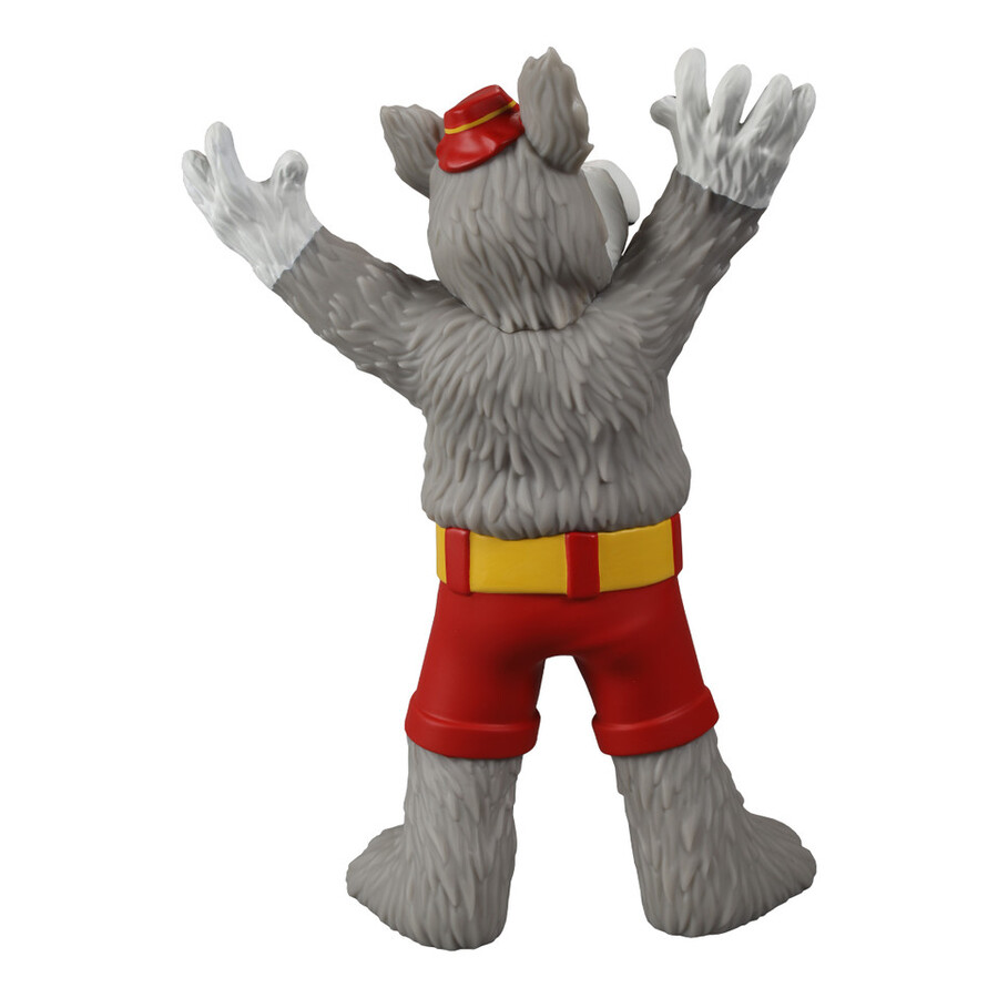 figurine de mascotte de la lnh en vinyle de 20 cm 8 pouces harvey le chien flames de calgary