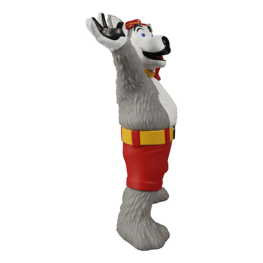 figurine de mascotte de la lnh en vinyle de 20 cm 8 pouces harvey le chien flames de calgary