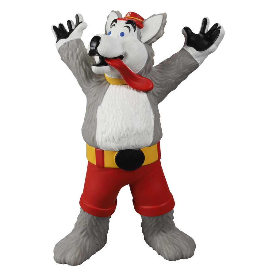 figurine de mascotte de la lnh en vinyle de 20 cm 8 pouces harvey le chien flames de calgary