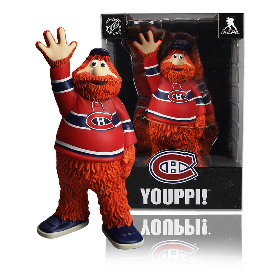 youppi canadiens de montréal figurine mascotte en vinyle de 20 cm
